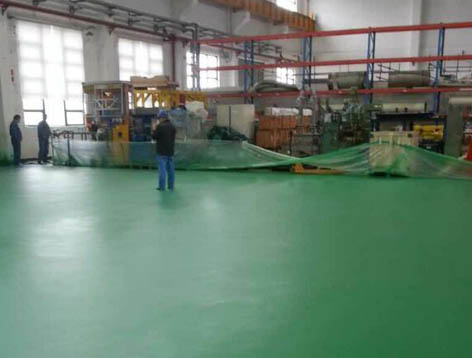 什麽是工業地坪?用聚脲材料的地坪有何優越性(圖1) 工業地坪聚脲防腐耐磨噴塗施工